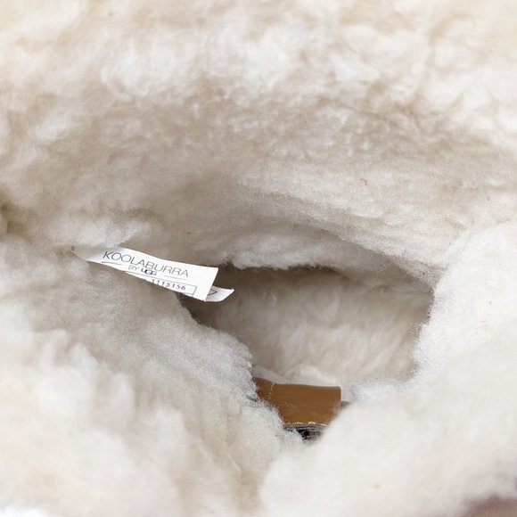 Koolaburra Aribel Short Winter Boots, Chestnut Suede, Women's 7 M - Picture 4 of 6